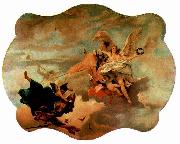 Giovanni Battista Tiepolo Triumphzug der Fortitudo und der Sapienzia oil painting